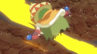 Digimon Adventure (2020) but only when Ponchomon speaks (English dub)
