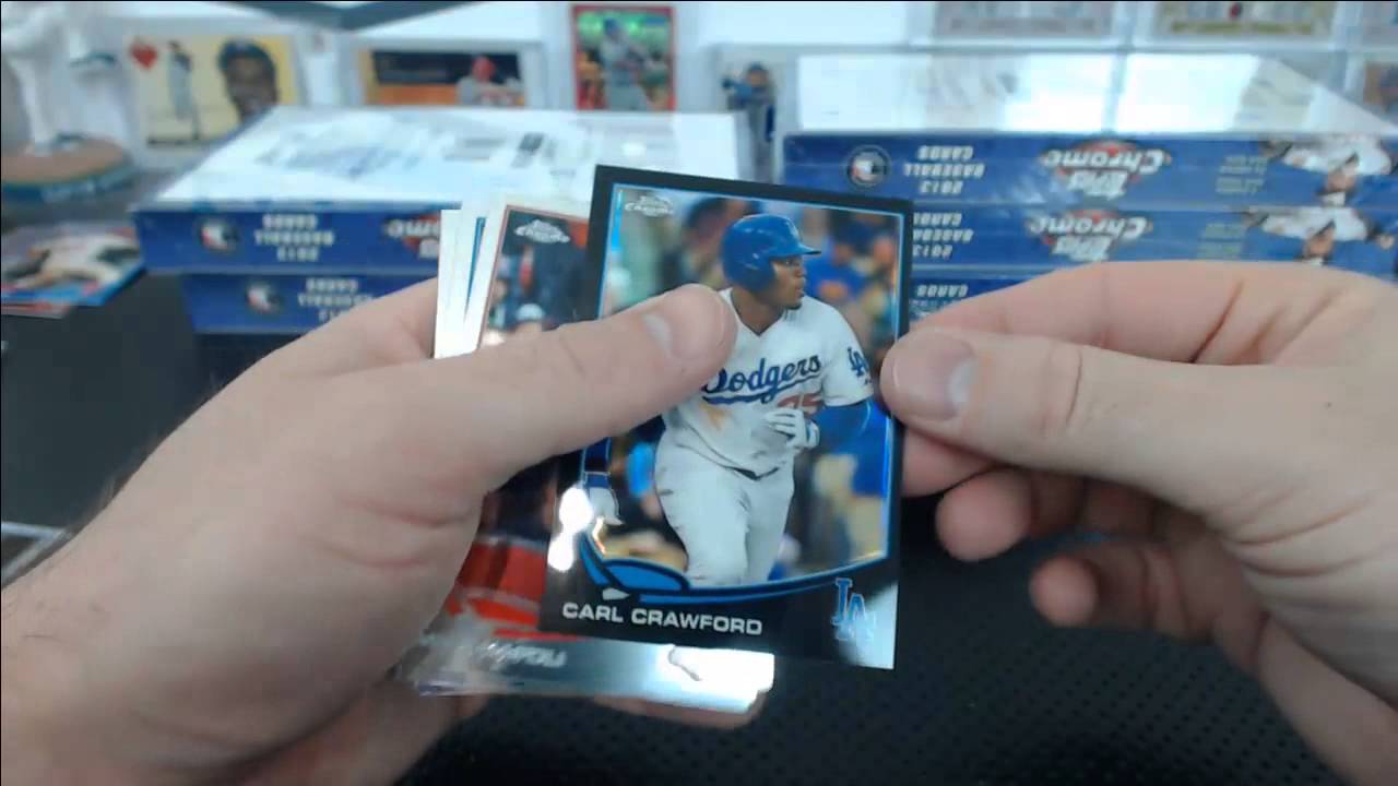 2013 Topps Chrome Baseball Case Break 14 YouTube