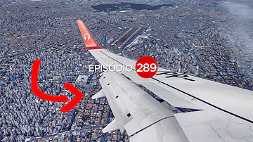 O que direciona o avião?