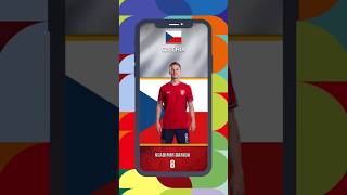 CZECHIA SQUAD WORLD CUP 2026 #worldcup #czechia #czech #schick #soucek #denis #chytil #hugo #darida