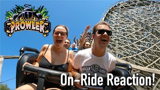 Riding a World Class Wooden Roller Coaster - Prowler at Worlds of Fun! First Ride POV!