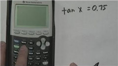 Mathematics : How to Calculate Angle Degrees Tangent
