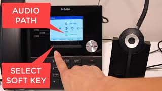 Mitel 6920 Handset - Headset and Audio Settings