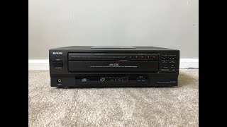 Aiwa XC-37M 5 Compact Disc CD Player Changer