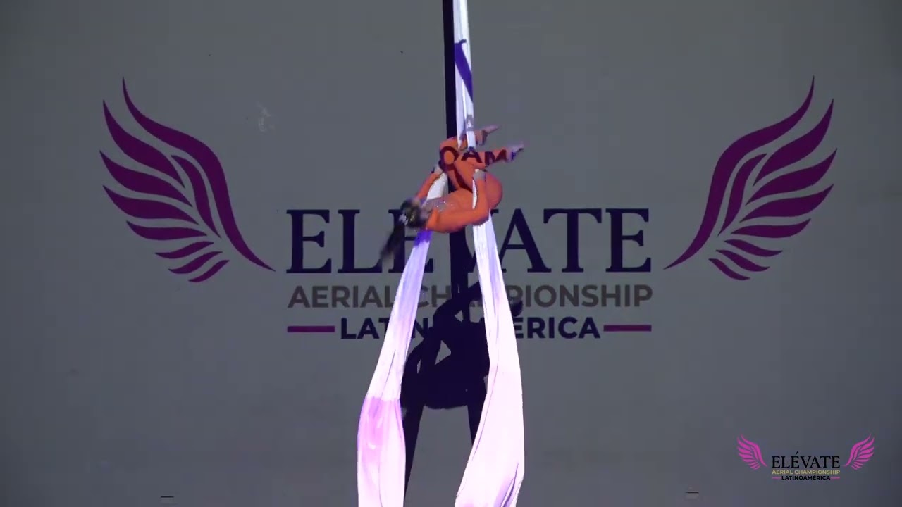 ELÉVATE AERIAL CHAMPIONSHIP LATINOAMÉRICA 2025 1er LUGAR TELA JUVENIL AMATEUR SOFÍA GRANAU ARGENTINA