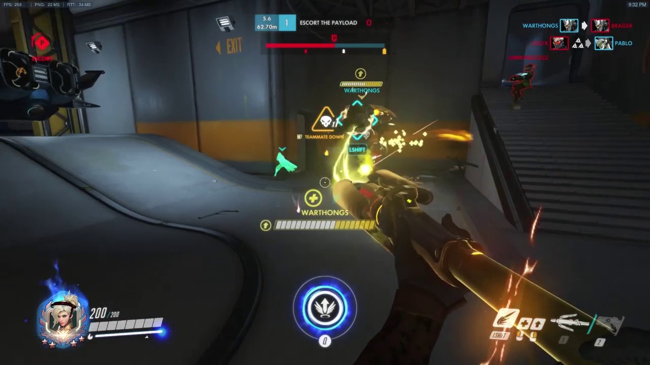 Guess who's back in the meta! ;D (Overwatch Mercy Gameplay #8 kinda ...