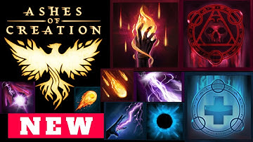 ASHES OF CREATION NEWS - Boss Raid Combat Gameplay & Mage Preview Video! (NEW PC MMORPG 2021 MMO)