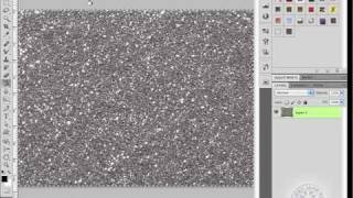 Make Glitter in Photoshop and save it as a layer style