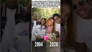 The relationship between Beyoncé and Jay-Z (Shawn Carter) began as a steady friends
