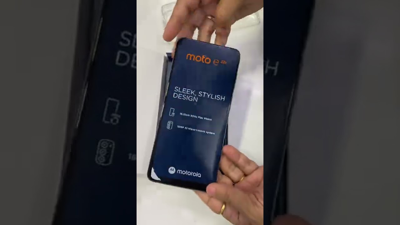 Motorola E32s Slate Grey Unboxing 