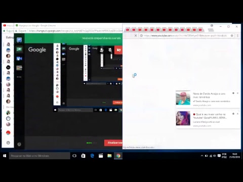 hangouts on air alternative Voltei pessoal