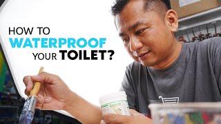 How to waterproof your toilets or bathrooms using King Kote KK233 Enhanced Emulsion Primer!