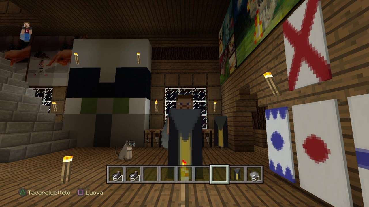 Minecraft How To Craft A Evoker Rope Banner Youtube