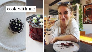 cook with me // sustainable & plantbased gourmet kitchen vlog