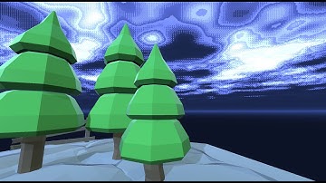 Procedural panorama(x6) and portals in Godot 3.2 [GLES2]