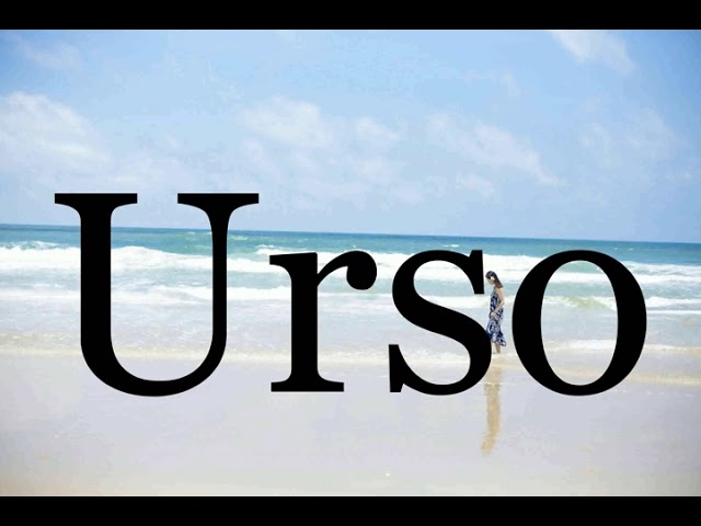 How To Pronounce Urso🌈🌈🌈🌈🌈🌈Pronunciation Of Urso class=