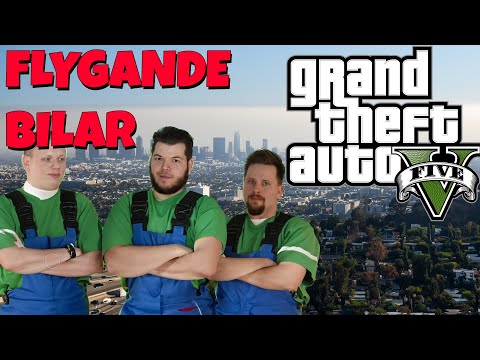 FLYGANDE BILAR i GTA 5 med Whippit & Polski