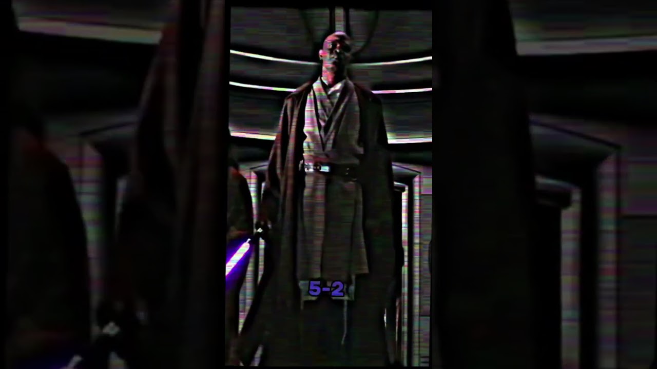 Luke skywalker vs mace windu 