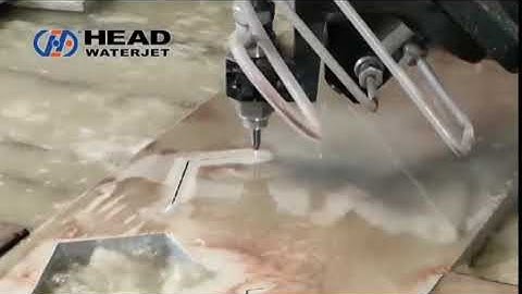HEAD Waterjet 5-Axis cutting system