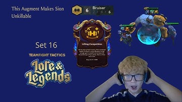 This New Bruiser Reroll Comp Is Broken With This Augment on Set 16 | TFT Set 16 PBE | Daby