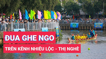 Đua ghe ngo trên kênh Nhiêu Lộc - Thị Nghè