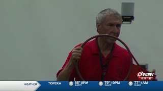 Kansas coaching legend Ron Slaymaker still full of energy at 87-years-old