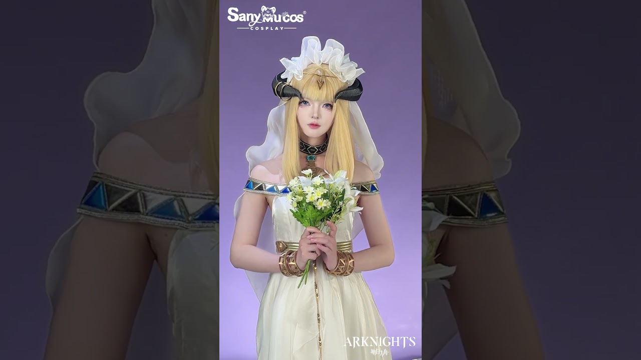 Arknights Nightingale skin Iakhu of Flows cosplay costume premium edition show.#arknightscosplay