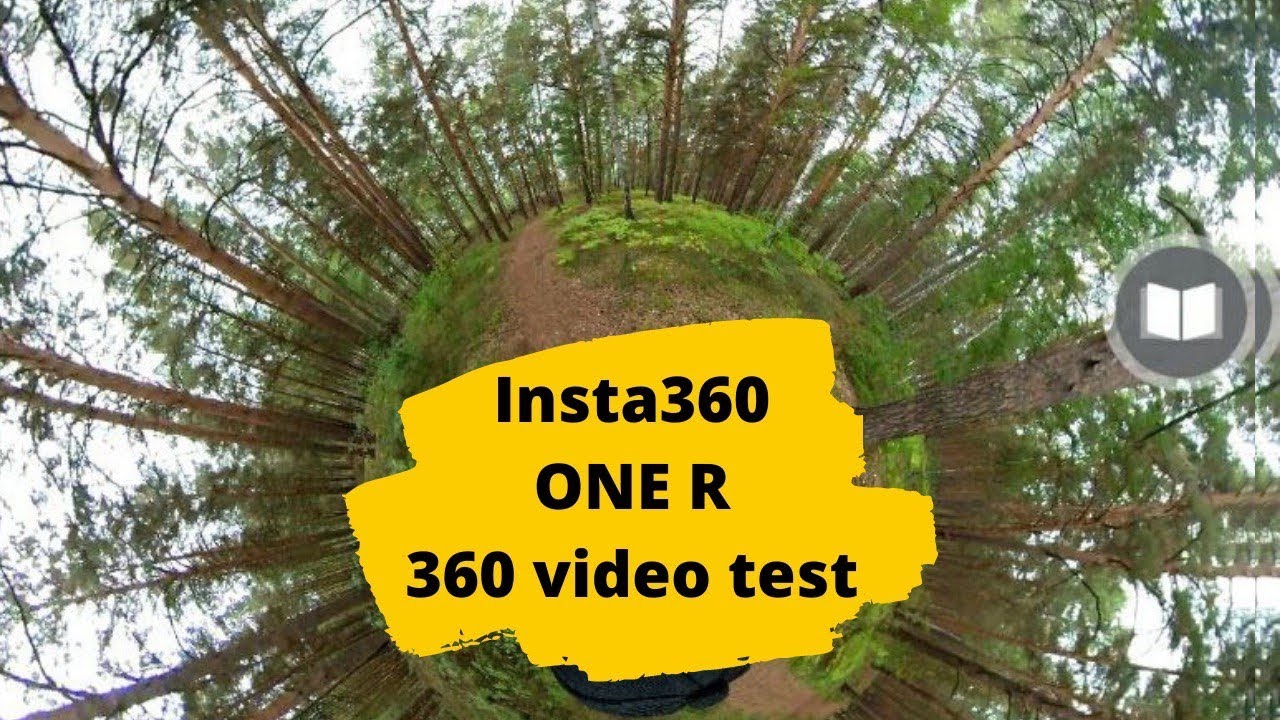 Insta360 ONE R Twin Edition.  360 Video example.  Insta360 one r Bike test.