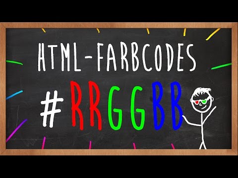 HTML Farbcodes erklärt