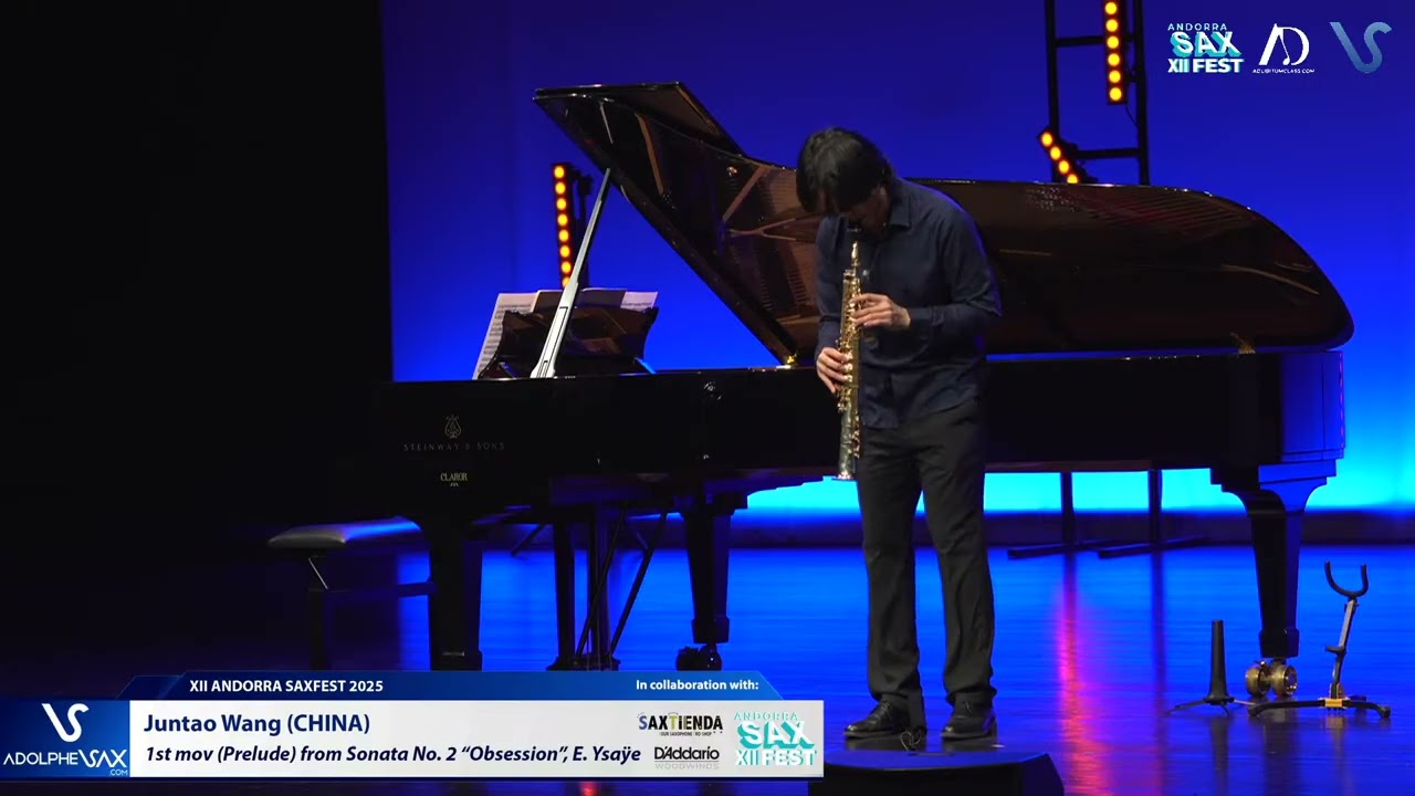 Juntao Wang (China) plays Prelude from Sonata No. 2 “Obsession” by ...