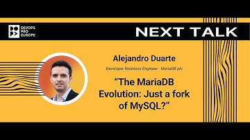 Alejandro Duarte: The MariaDB Evolution: Just a fork of MySQL?