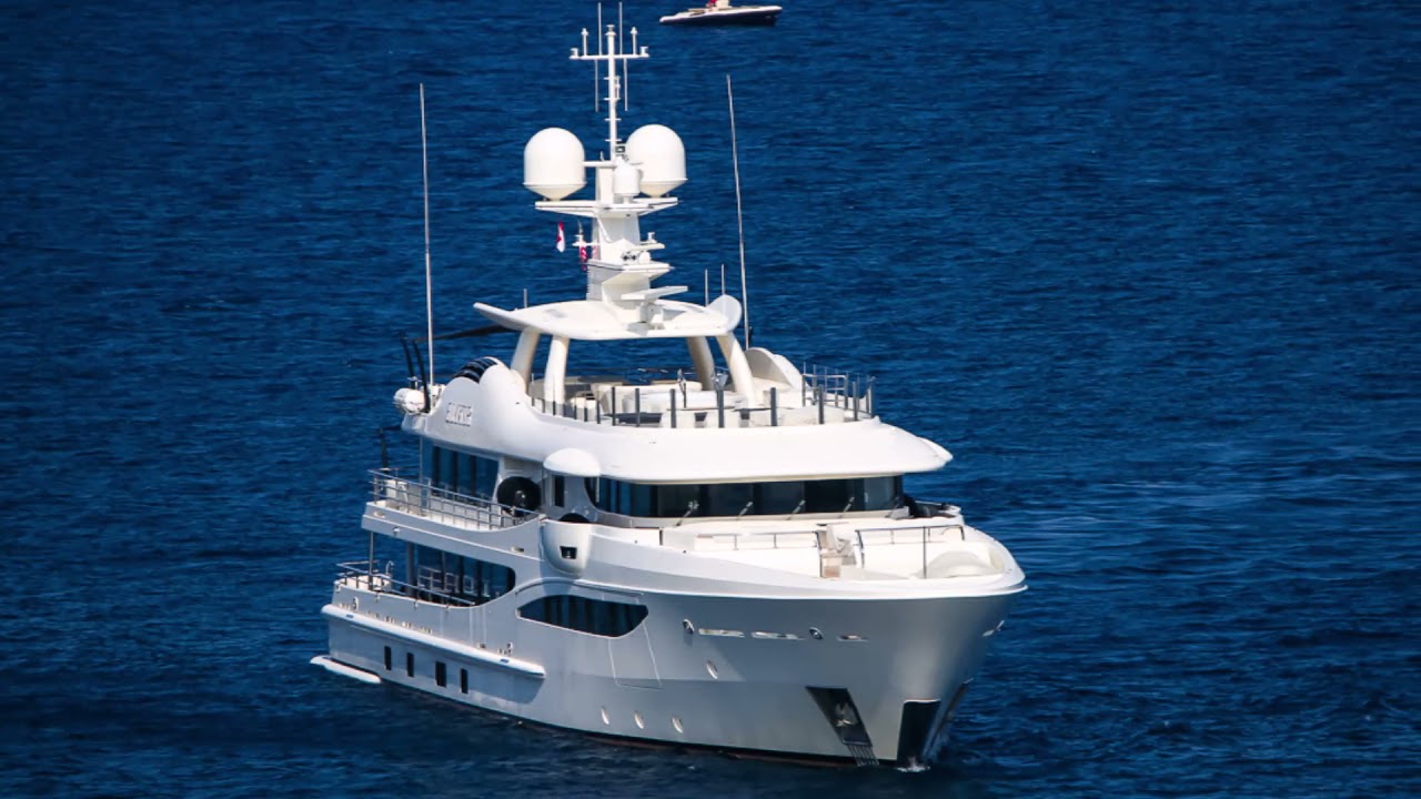 Rob Thielen's 55 meter ELIXIR yacht - A Photo Collage