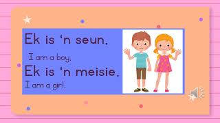 Greetings and days of the week Afrikaans Grade 1 FAL