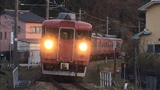 最終日の朝413系6両編成はクハ455-700豪華2両組み込み編成で運転へ！