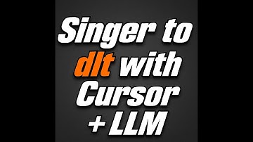 Convert Singer sources to dlt with Cursor + LLM