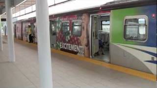 A ride down the "Canada Line" SkyTrain in Vancouver