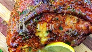 Deep fried lemon pepper glazed turkey breast ! perfect for the holiday
safe to fry inside of your home and also just enough any day not t...