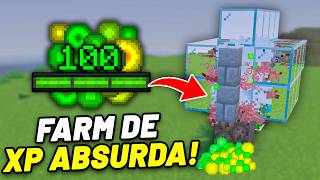 FARM de XP MUITO FÁCIL e EFICIENTE para Minecraft Bedrock 1.21 e 26.1+