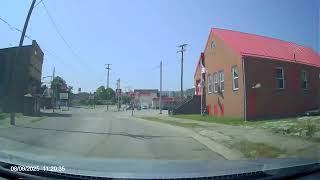 Driving Thru Bellaire, Ohio.. Old Houses