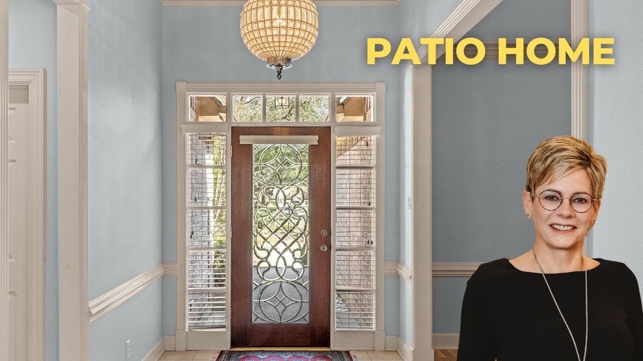 Elegant Northwest Houston Patio Home on a GREENBELT