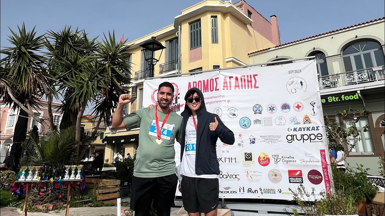 그리스 유학생 일상, 인생 첫 마라톤 도전