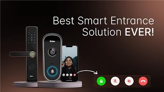 The Best Smart Entrance Solution for Every Home | Qubo Smart Door Lock + Video Doorbell