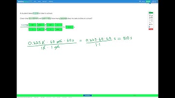Chemistry - Science & Math Toolkit - Converting with Dimensional Analysis: 2 Step
