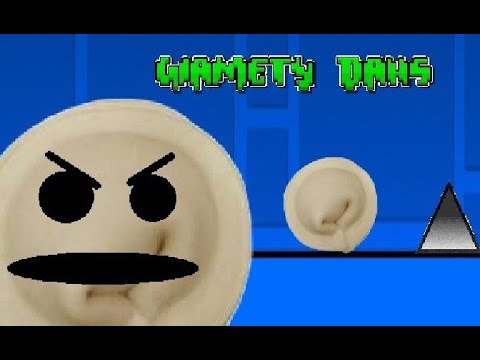 Видео: пельмень играет в geometry dash