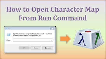 HOW TO OPEN CHARMAP FROM RUN COMMAND