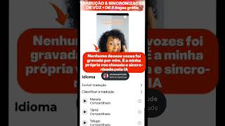 IA traduziu e preservou minha voz, sincronizou meus lábios e me permitiu falar em diferentes idiomas