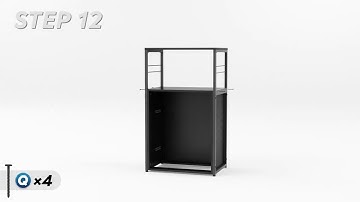 DEVAISE | Black 2 Drawer Lateral File Cabinet with Lock Assembly 2022