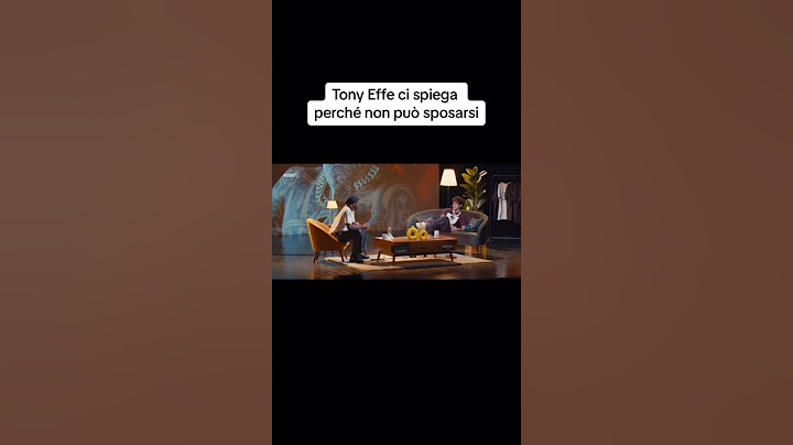 Ecco perché TONY EFFE non vuole e non può sposarsi🗣️ #trending #perte