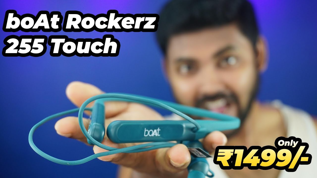 boAt Rockerz 255 Touch Control With 40ms Beast™ Mode, ENx™ Technology