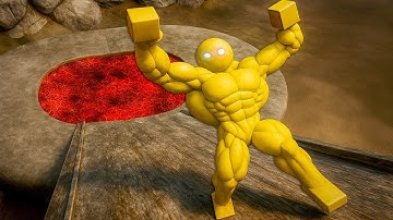 Euphoria Ragdoll Physics Test – Extreme Ramp Fall Into Magma Pit!